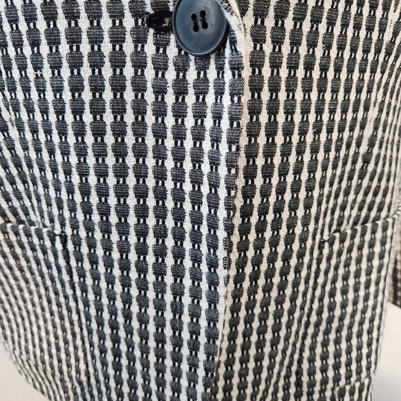 Jones New York Women's Black and White Jacket Size 12 - Picture 8 of 14